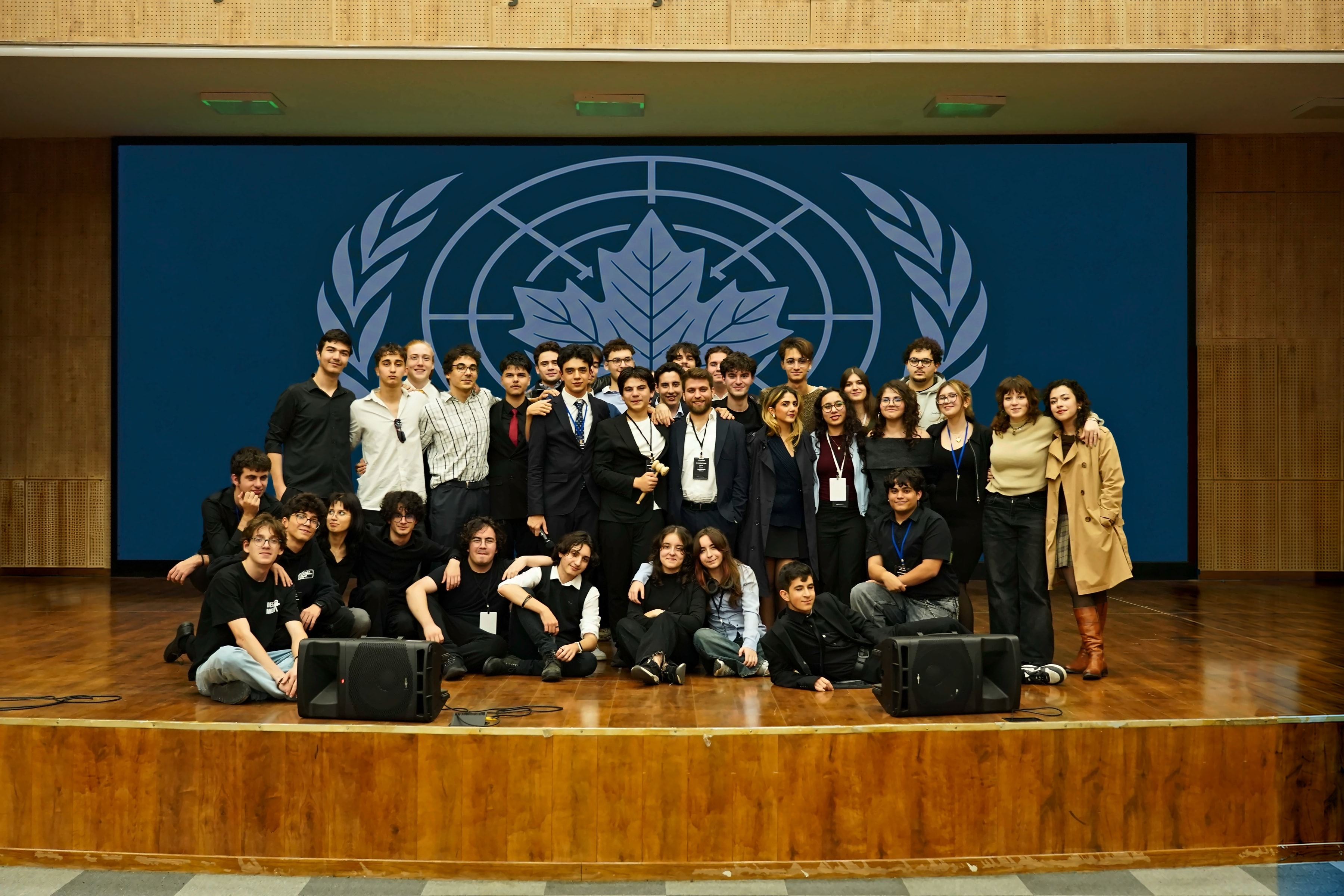 CNR MUN 2025 ekibi sahnede, Çemberlitaş Gençlik Merkezi
